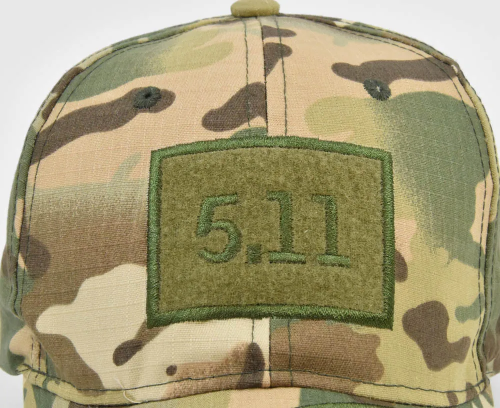 511 Embroidered Camo Mesh Sports Caps Outdoor Adjustable Trucker Hat Breathable Camouflage Baseball Cap