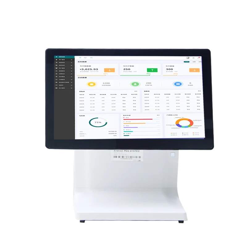 Wholesale POS System Set PC Windows touch screen Cash Register Restaurant 15inch