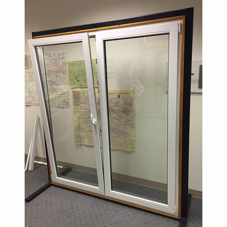 Customized Modern European Style Tilt&Turn Aluminum Window High Quality Glass with Safety Hardware Swing Open & Vertical Pattern