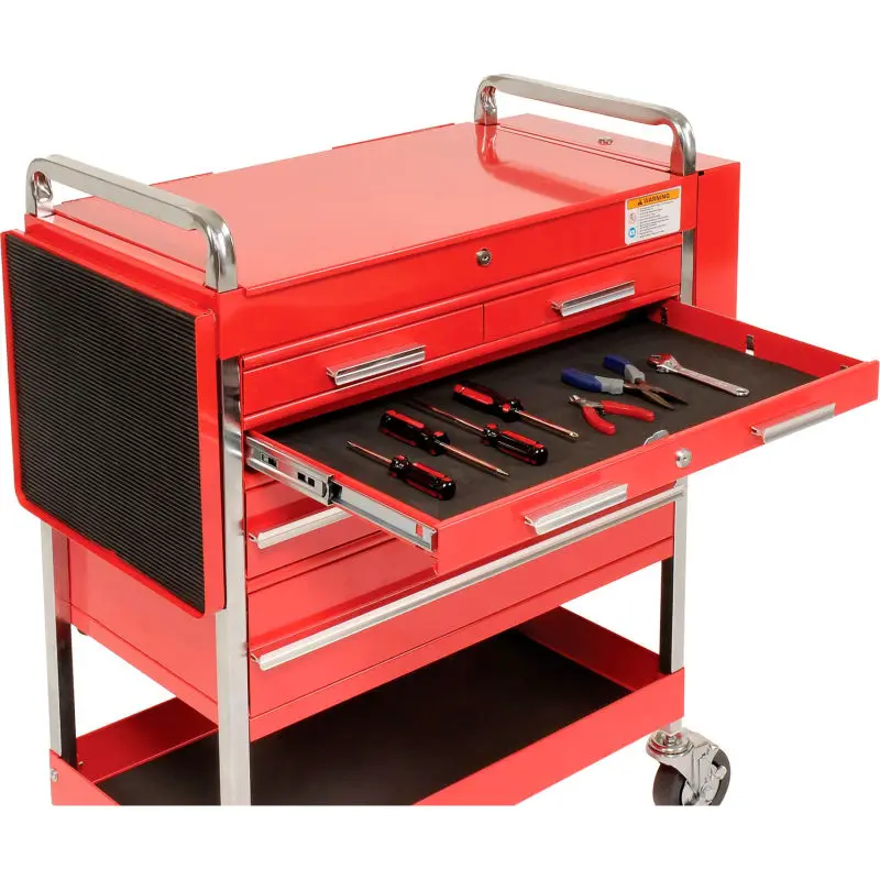 cheap tool storage box trolley cart with 5 drawers drawer roller cabinet mobile tool cabinet 