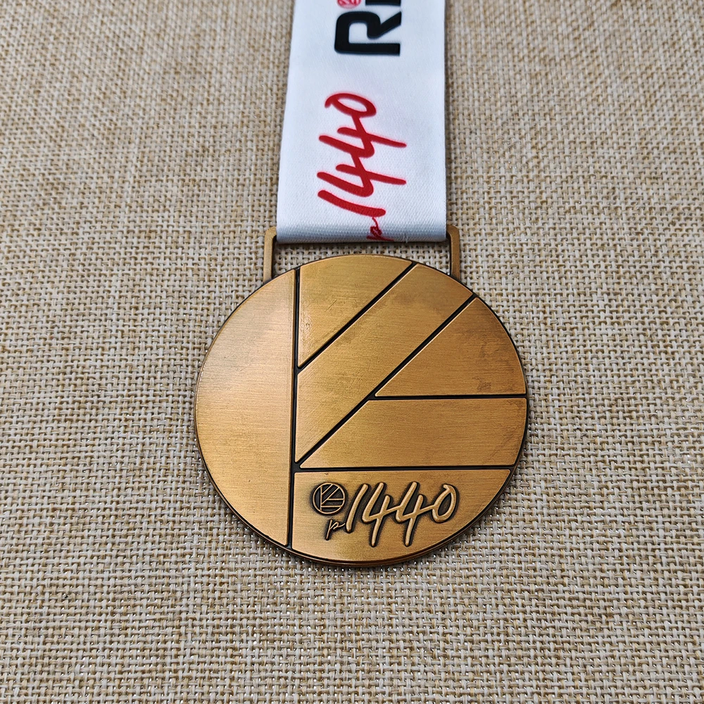 Medal Manufacture Factory Professional Customized Metal Marathon Sports Gold Award Medallion Custom City Running Medals