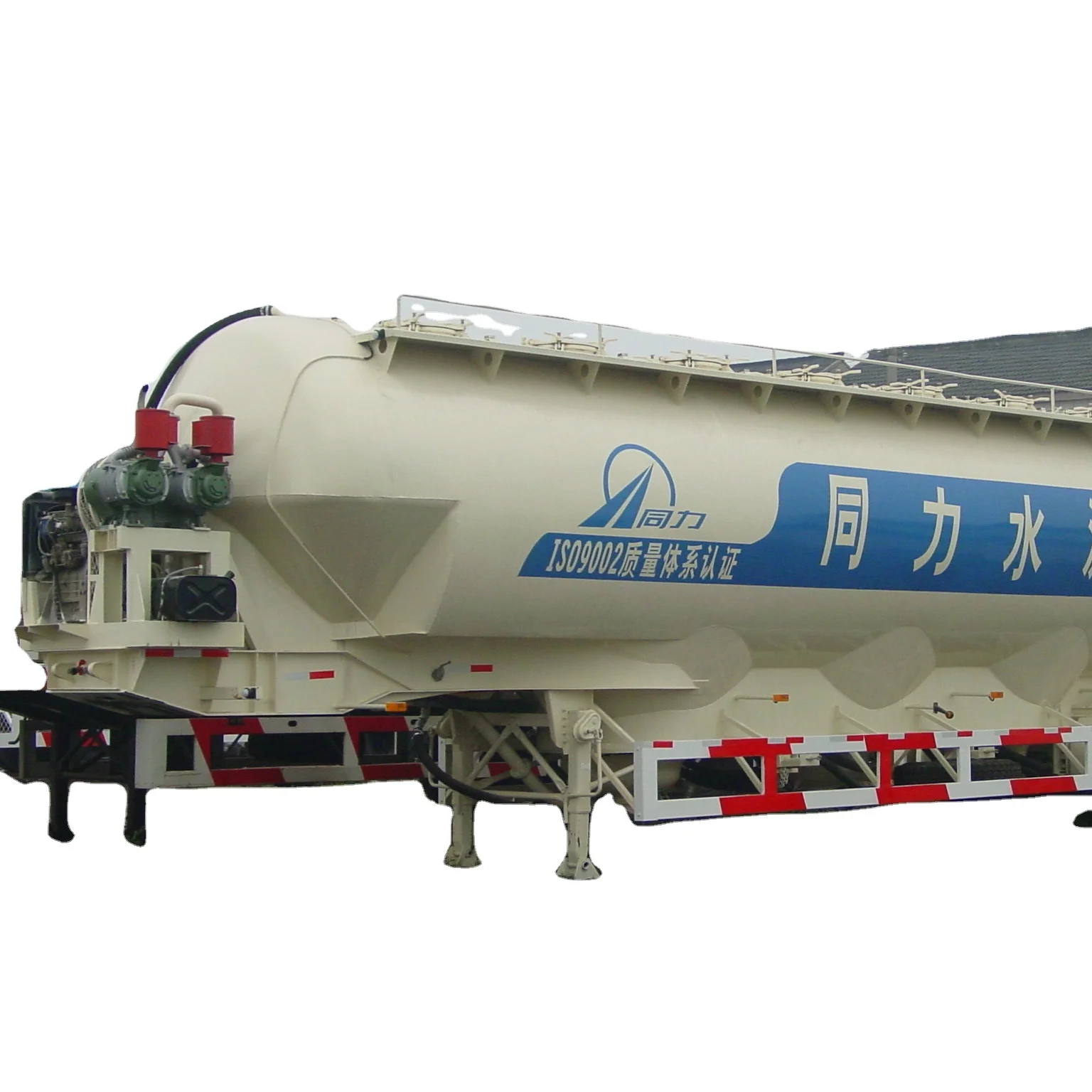 ASME, ADR,DOT ISO 60M3 BULK CEMENT TANK TRAILER
