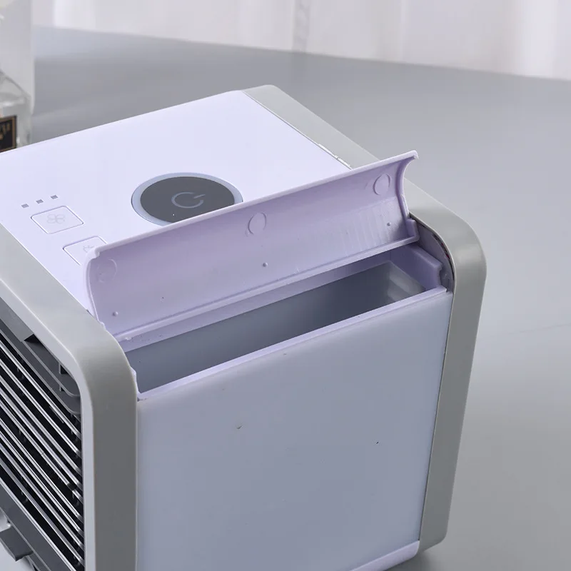Portable Ac Air Conditioner With 7 Colors LED Lights Mini Air Conditioner Cooling Cooler For Home Use