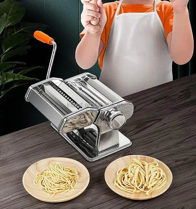 150mm manual dough roller pasta Household Fresh Noodle Making Dough Pressing Machine for Commercial