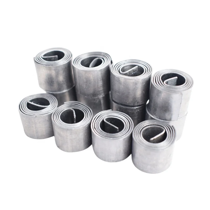 High Quality Multi Thickness Durable Soft Sheeting Lead Strip Sinker for Saltwater&Freshwater