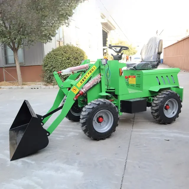 Оптовая продажа из Китая Сельскохозяйственный и пастбищный мини-погрузчик небольшой электрический/дизельный погрузчик с CE для продажи