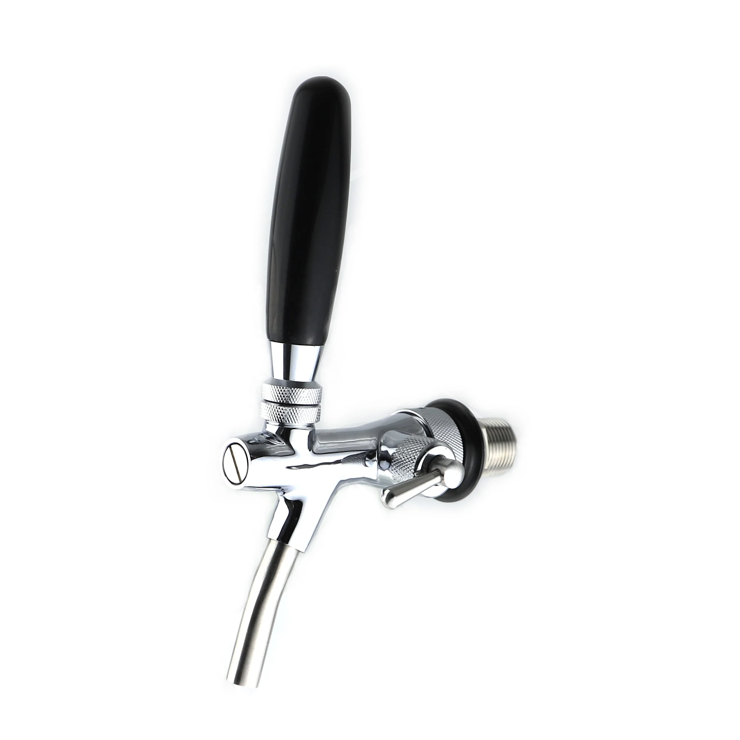 Bar Drink Dispenser Beer Keg Tower Adjustable Flow Control Stainless Steel Draft Beer Tap Faucet