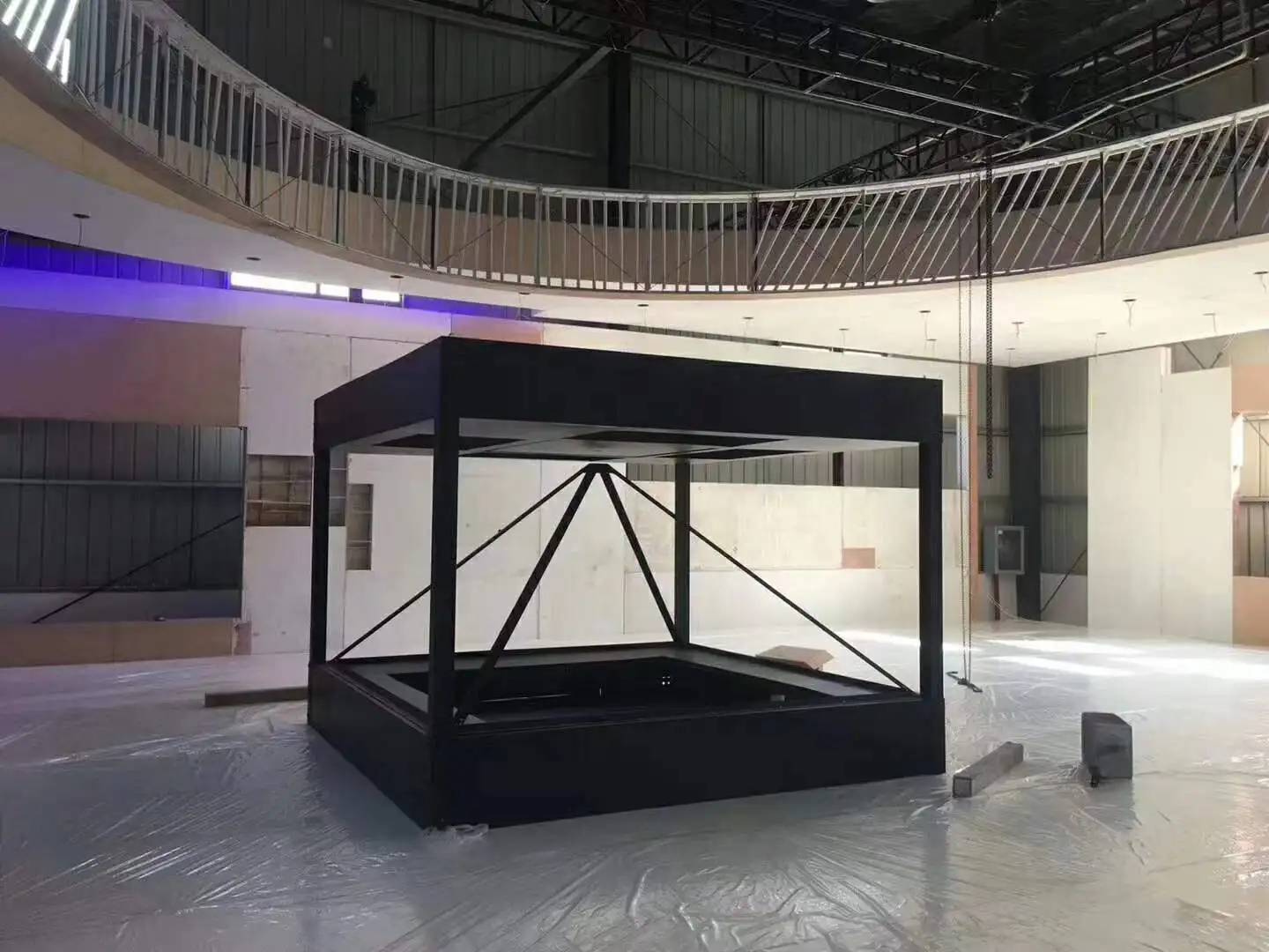 Manufacturer Supply 3d Showcase Holographic Display Cabinet For Exhibition