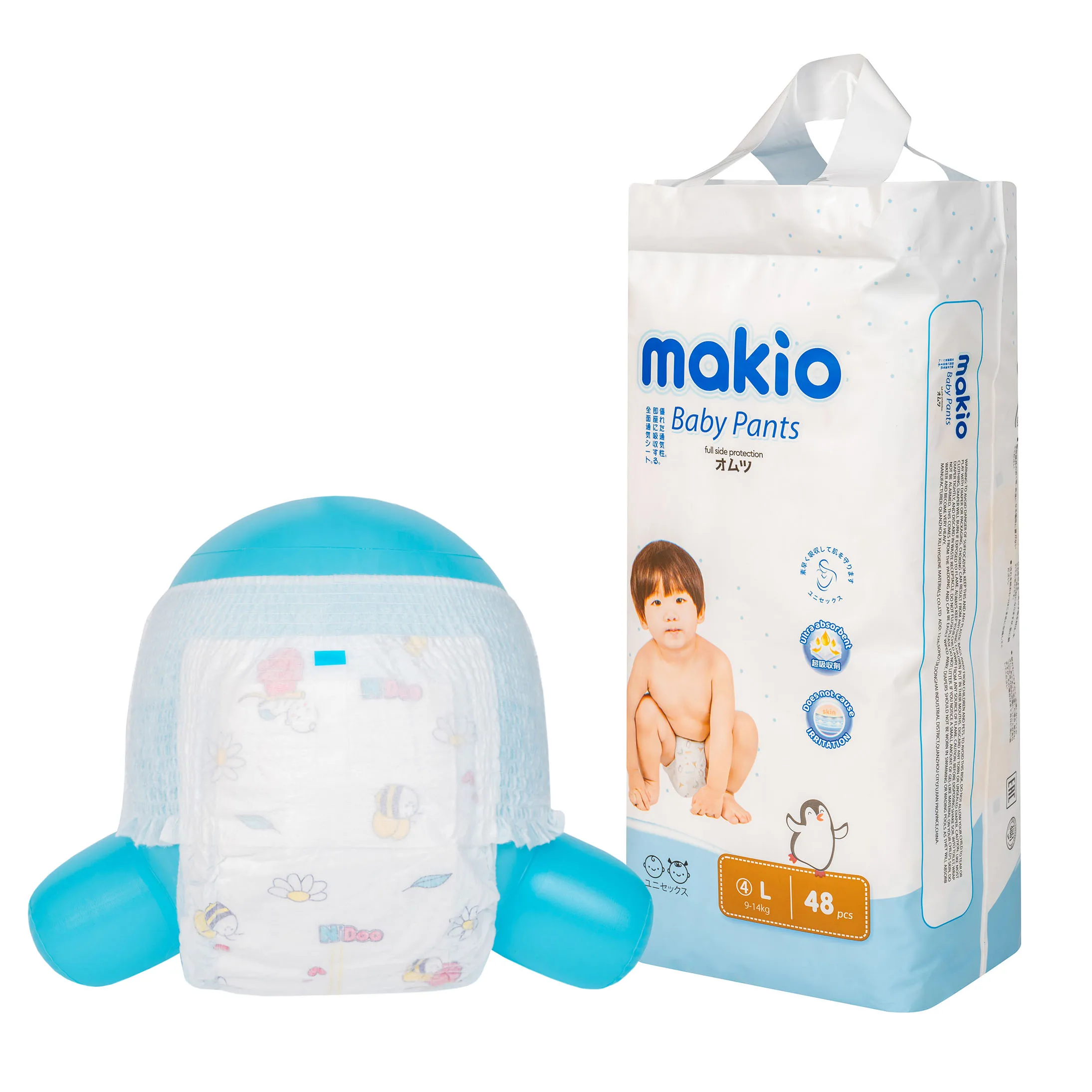 Wholesale Disposable High Absorbency Baby Diaper Manufacturers Leak Prevention Dyp Software Sleepy Diapers For Babies