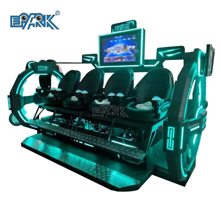 Christmas Promotion Latest 9DVR VR Game Dinosaur Theme Movie VR Motion Simulator Cinema