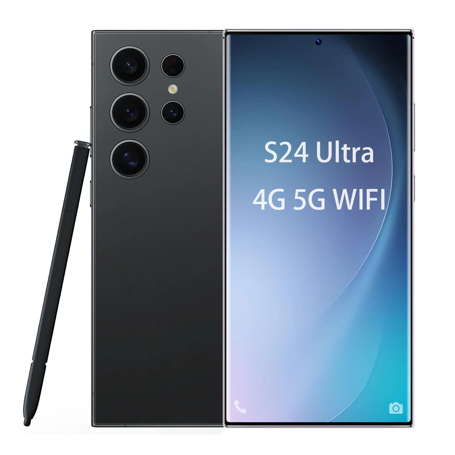 Best sell S24 Ultra smart phone 5G telephone unlock global version 7.3 inch Android S23 S24 16G+1TB mobile phones 4G 5G