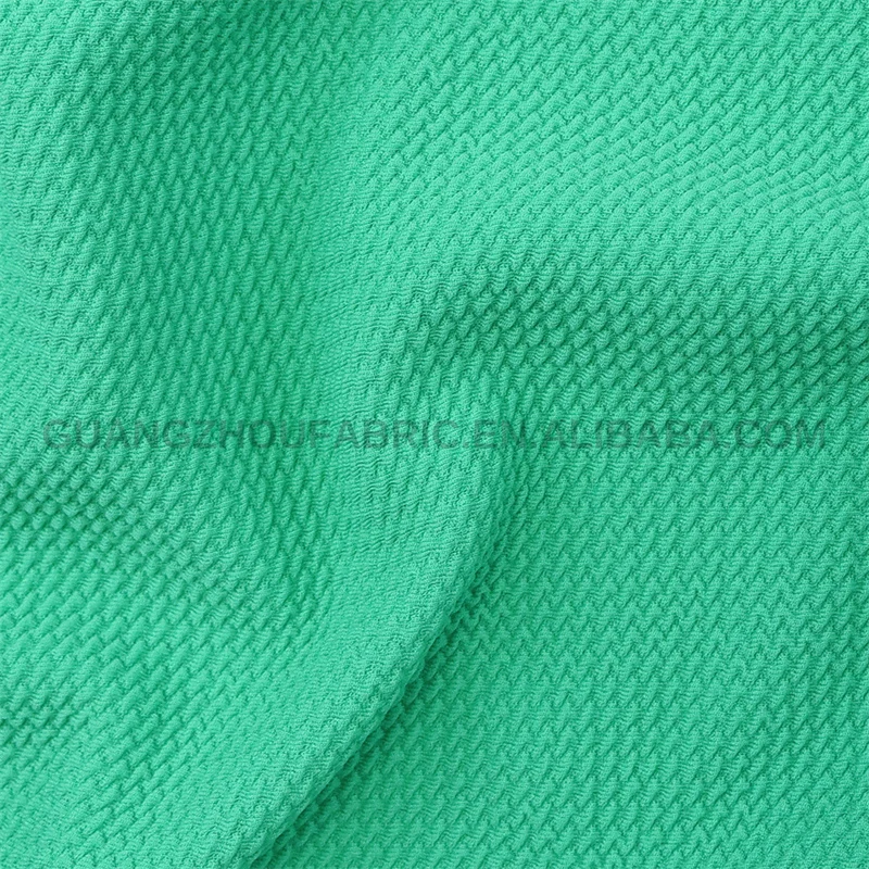 230G Wholesale  Waterproof Knit Polyester Spandex Bullet Liverpool Seersucker Twill Fabric  For Sportwear
