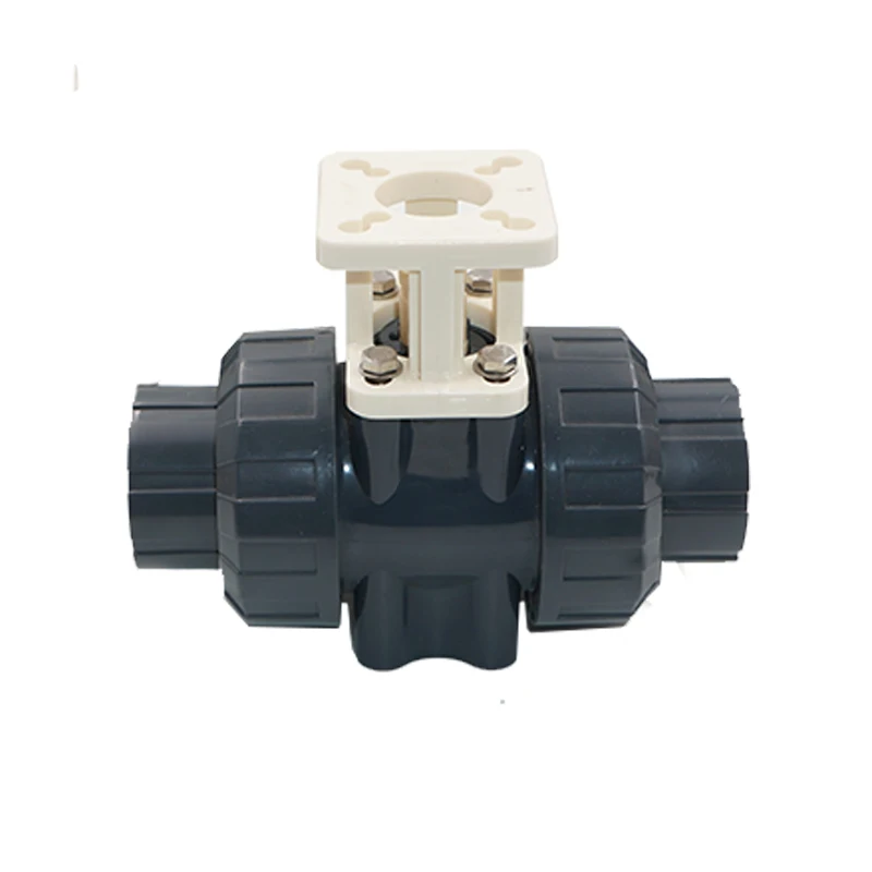 Winvall DC Electric Actuator  2 way 1/2' 3/4inch 1 in PVC Motorized Ball Valve Electric Plastic Control 2 Way Ball Valve