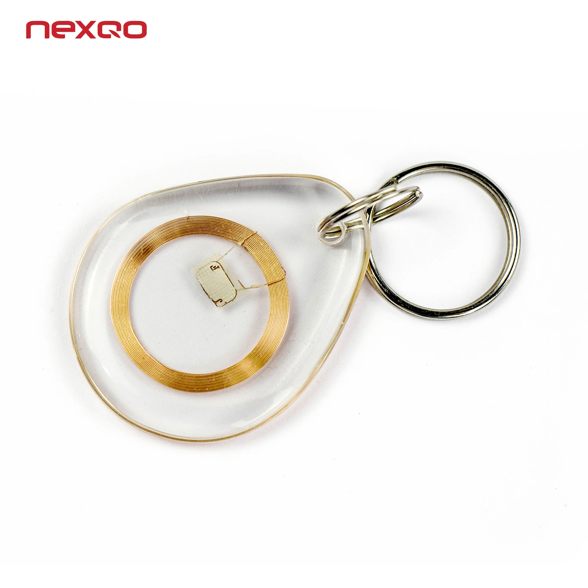 ABS contactless RFID Keychain keytags RFID keyfob tag