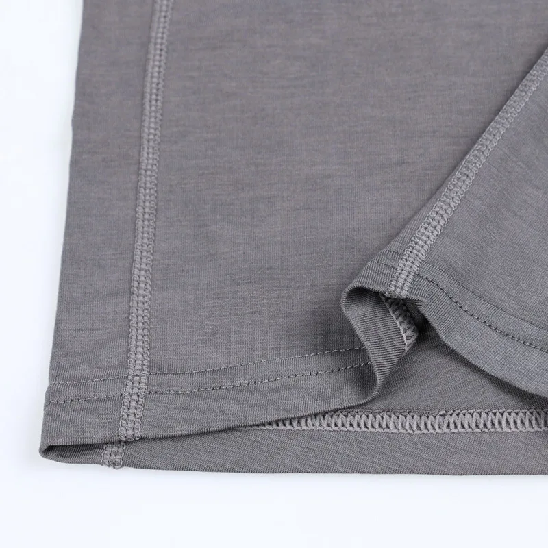 Custom Elastic Breathable  Natural Feelings Boxer Briefs Mens Underwear Men Pack Soft Cotton Open Fly Long Leg Underwear