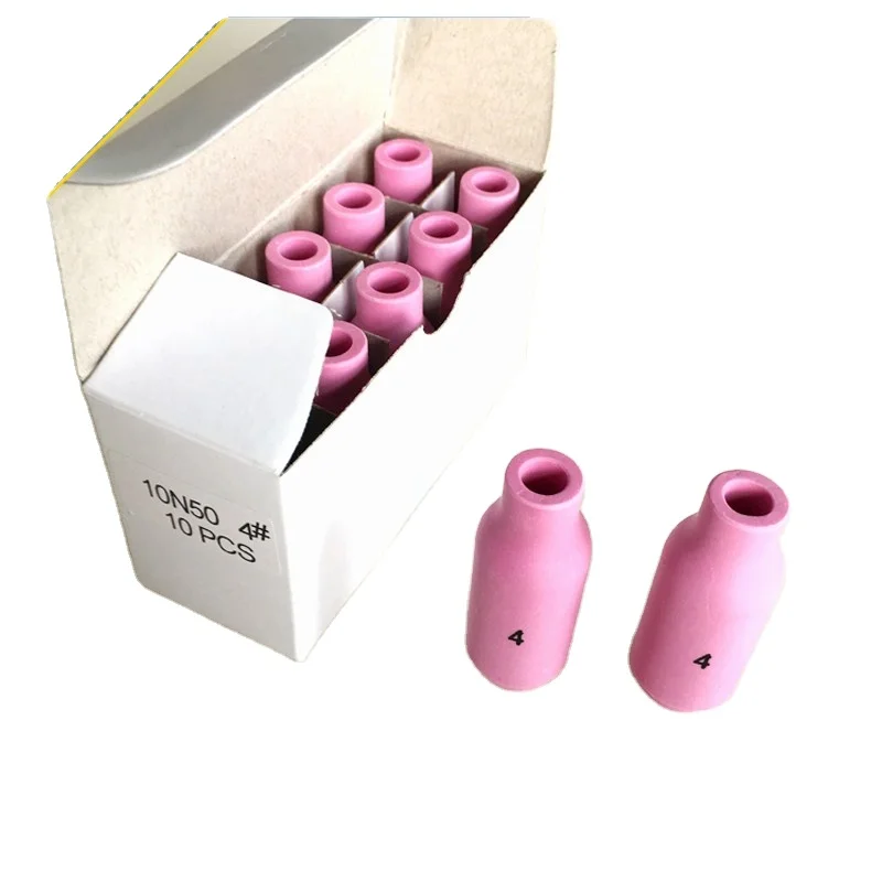 Tig Welding Torch Spare Parts 10N Ceramic Nozzle Gas Ceramic Cup