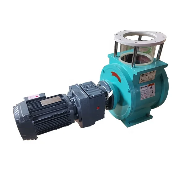 Chemical Resistant Pneumatic Drive Rotary Airlock Valve