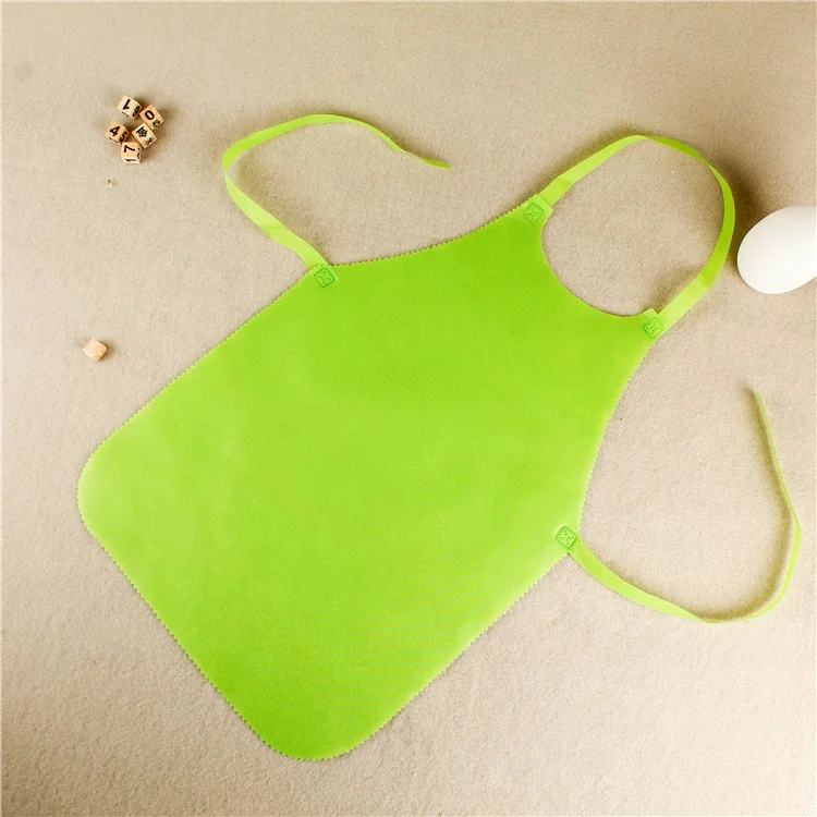 Disposable non woven apron hot pot restaurant barbecue meal lobster anti fouling oil bib apron custom logo