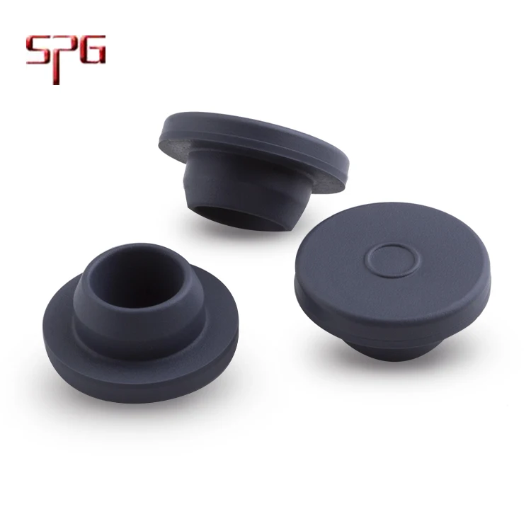 Резиновые заглушки стопора для впрыска флаконов Стандартный размер 20 мм бутилкаучуковые заглушки
