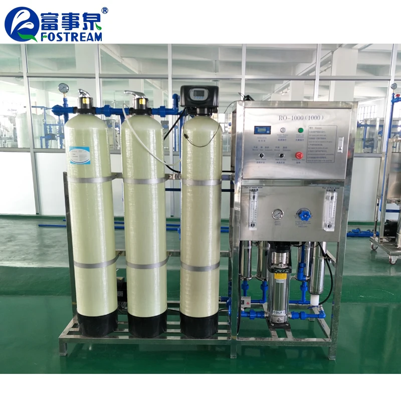 Fostream 2000 LPH Deionized Water Machine / RO Water Filtration Unit / Military Water Purifier