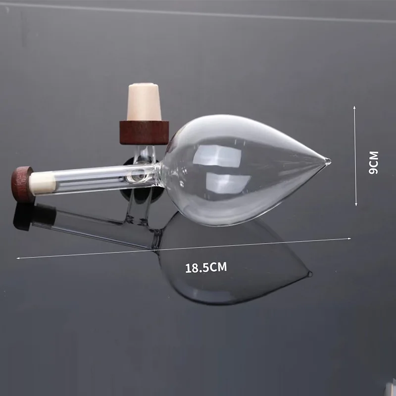 Handmade Lead-free Heart Shaped Borosilicate Glass Wine Decanter