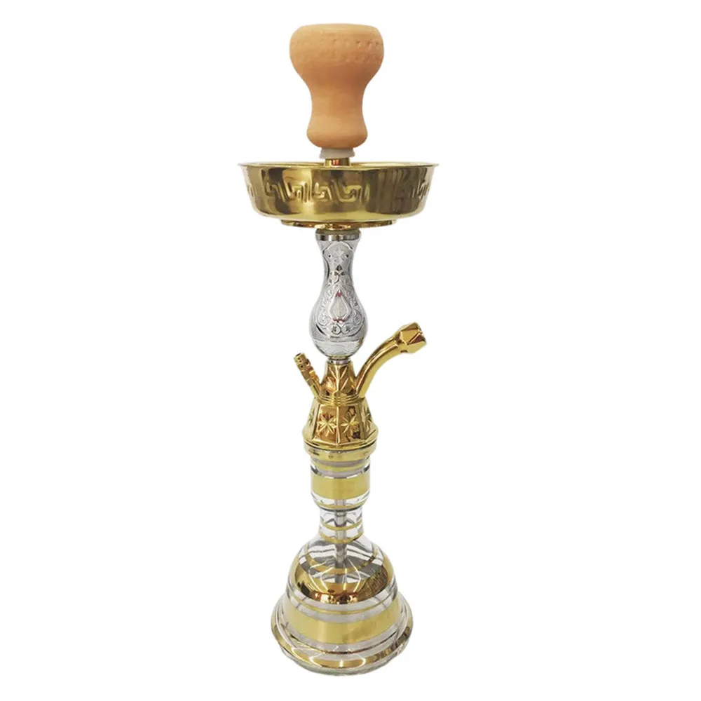 Hubbly Bubbly Hookah 2 Pipe Penis Hookah Egyptian Shisha Set Medium Hookah