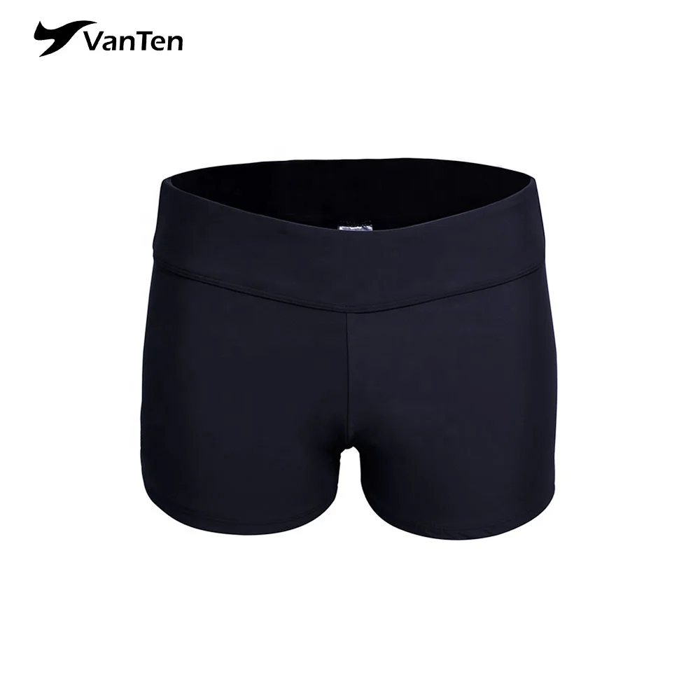 Stage Performance High waist dance triangle brief shorts black practice shorts