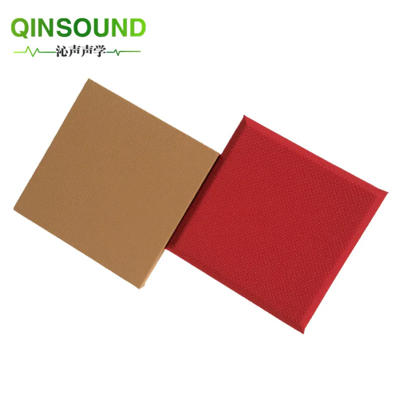 noise absorbing material sound insulation floor cinema walls Eco protection fabric acoustic panel