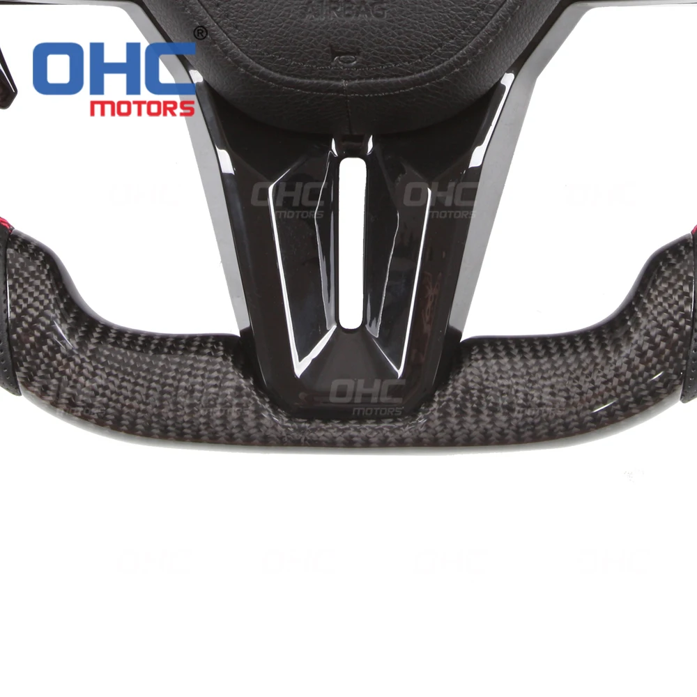 Carbon Fiber Steering Wheel Assembly Upgrade to NEW GTR Compatible With Nissan 2007-2020 GTR R35 Skyline R34