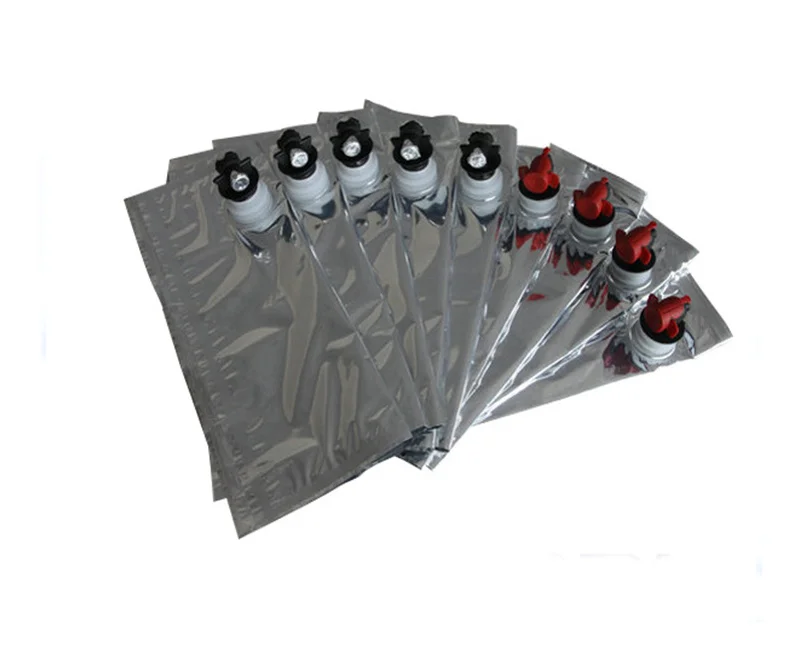 Bib Bag In Box  Reusable Aluminum Foil Coffee Milk Juice Wine Mylar  Dispenser With Valve 1L 3L 5L 10L 20L 220L