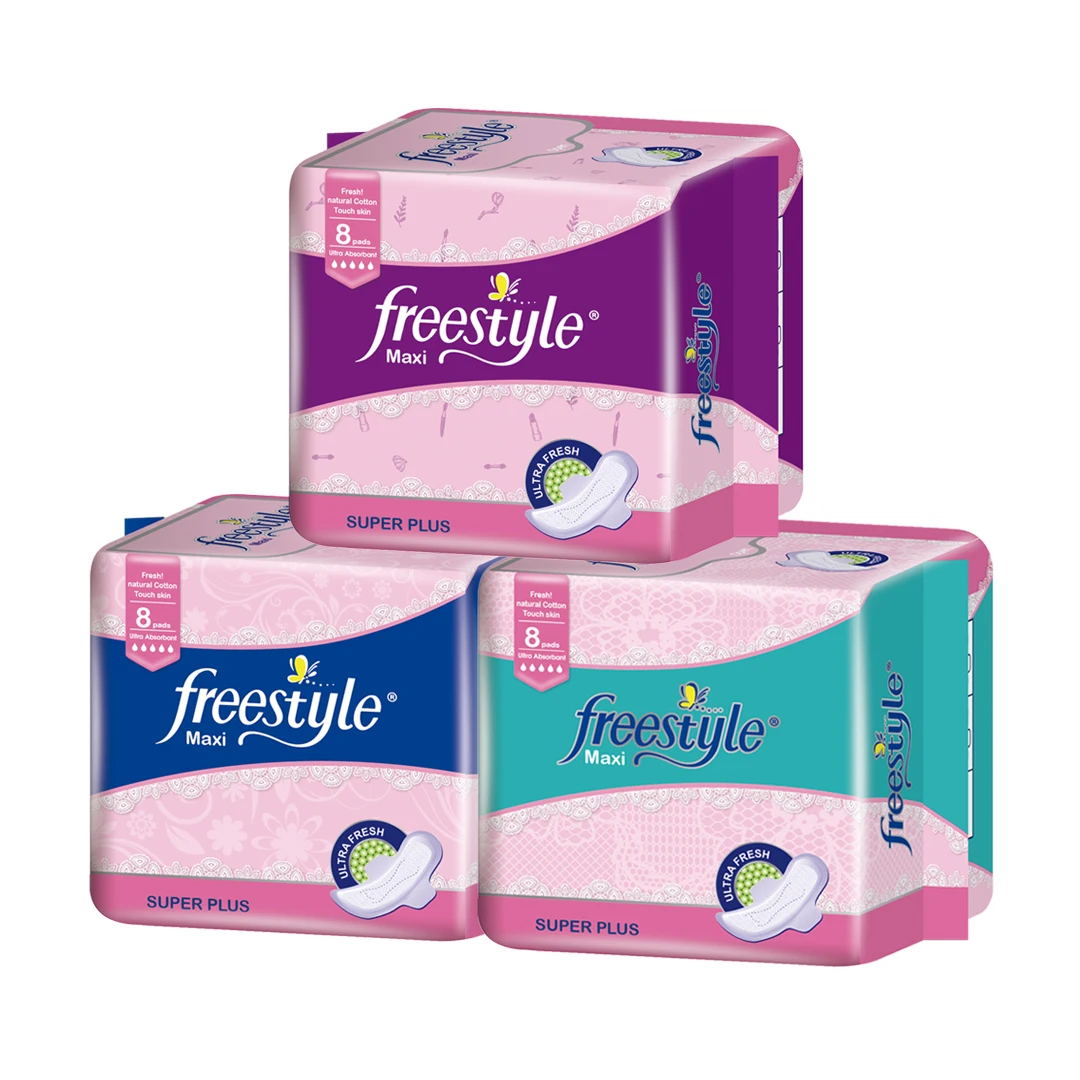 OEM/ODM Female Sanitary Pad Daily Use Menstrual Sanitary Napkins