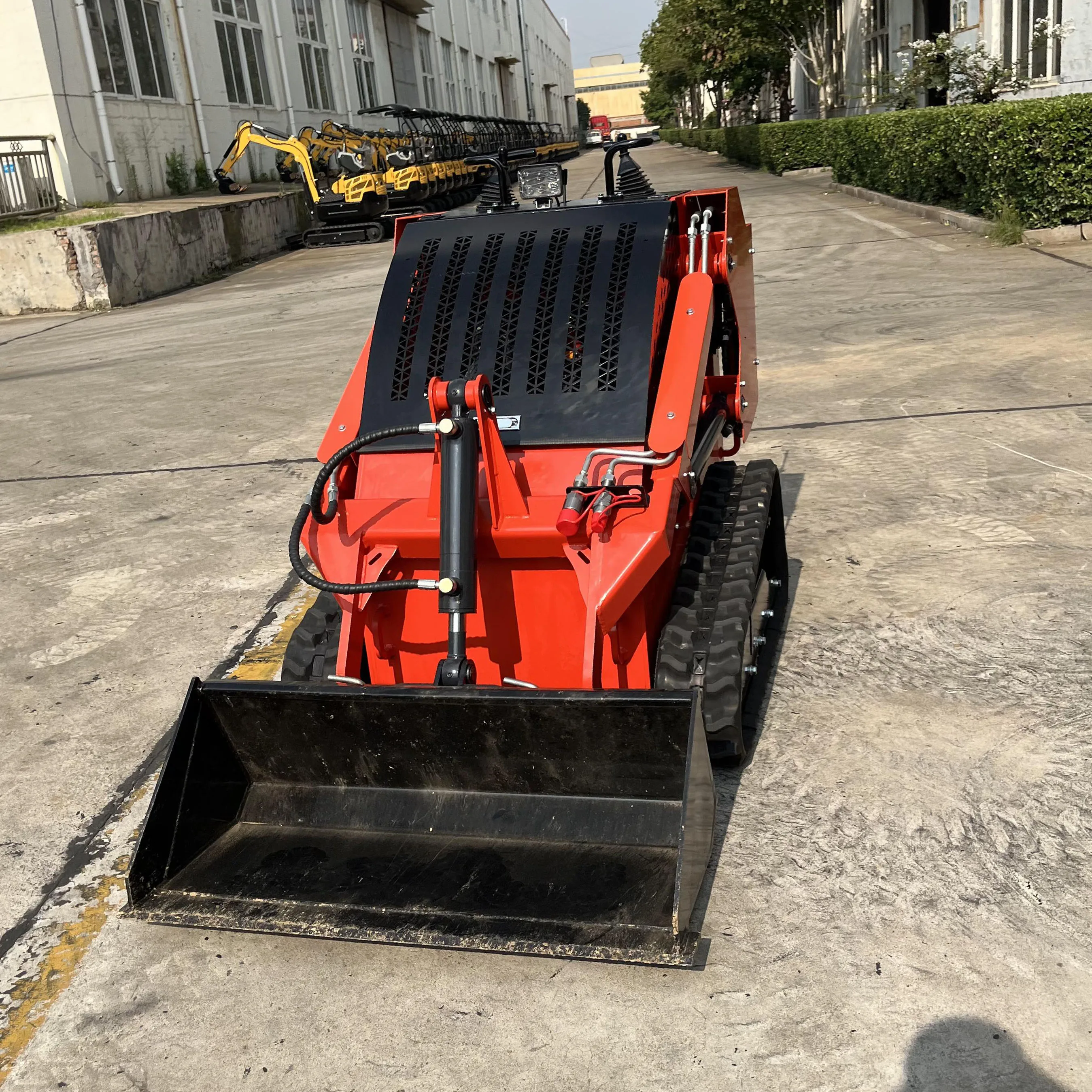 New Style Cheapest Articulated Mini Wheel Loader For Sale Telescopic China Mini Skid Steer Loader With Euro Quick Coupler Front