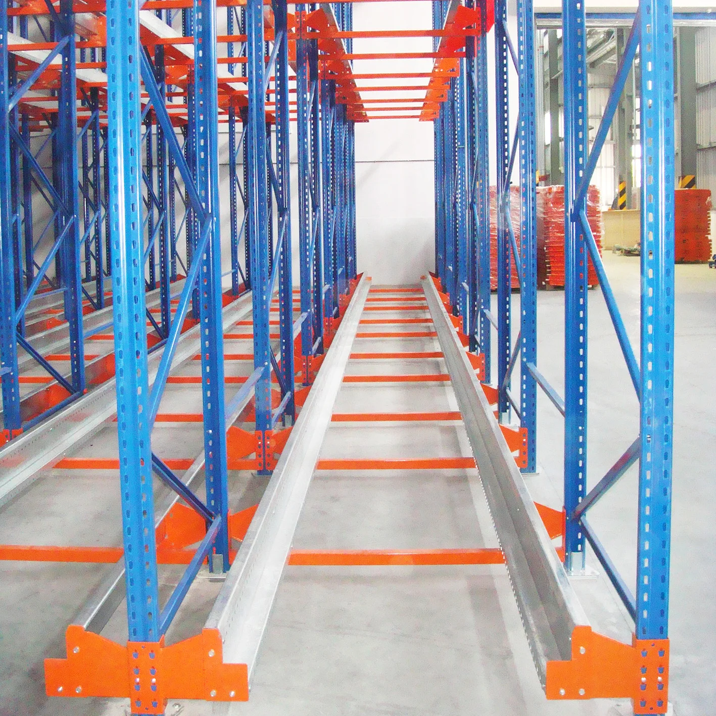 Radio Shuttle Car Rack Storage industrial Q345 stainless steel Warehouse Rack