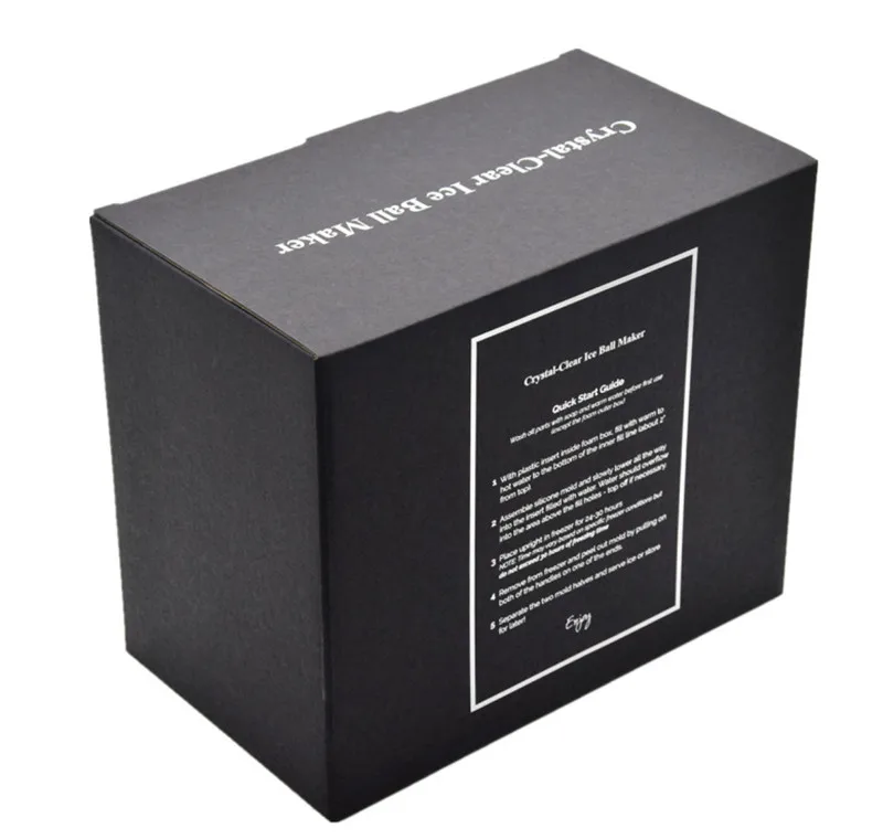 2 Cavity Portable Clear Ice ball Maker Clear Ice Cube Maker Supplier