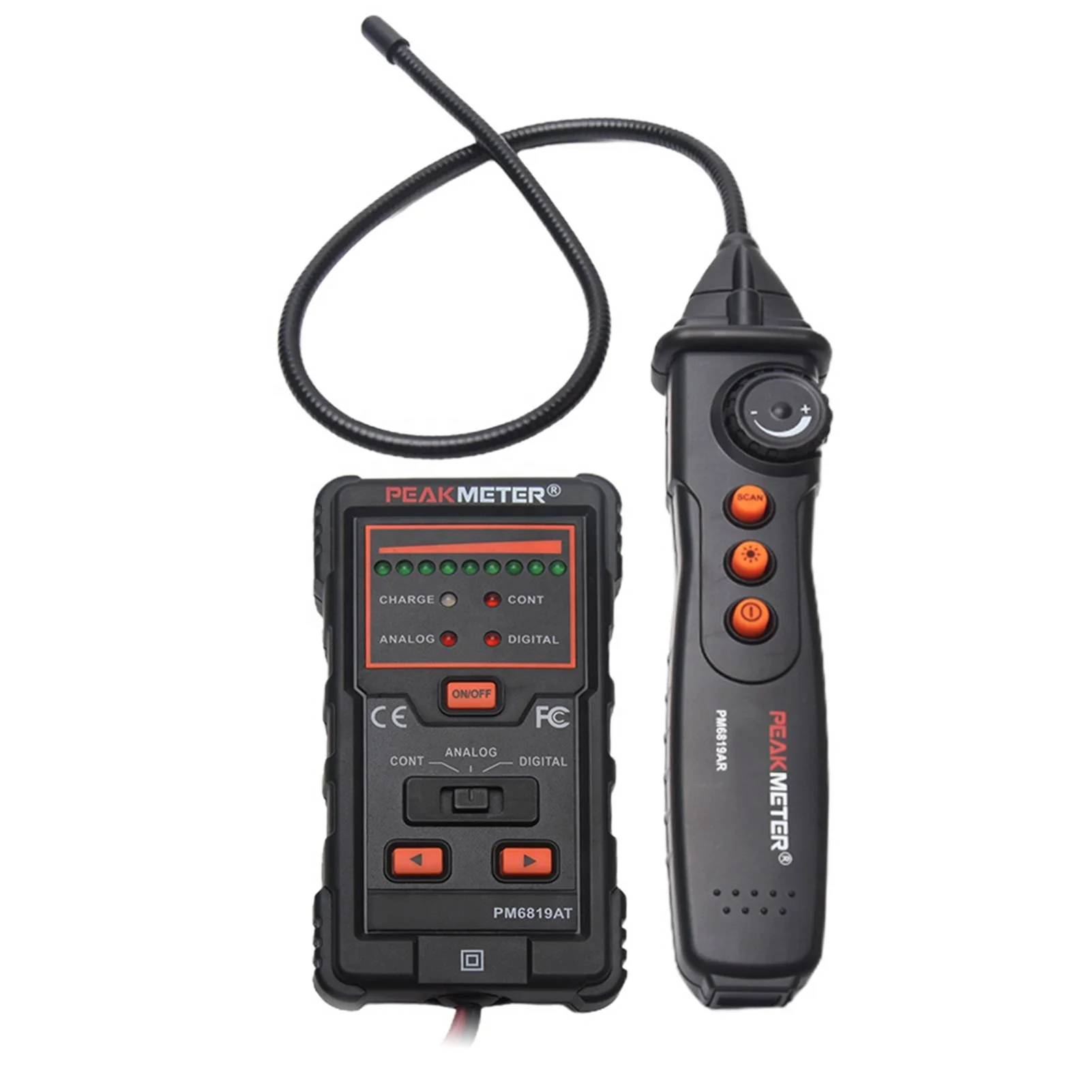 high quality pocket cable fault detector MS6819A  RJ11 and RJ45 network cable tester for underground same as MS6818
