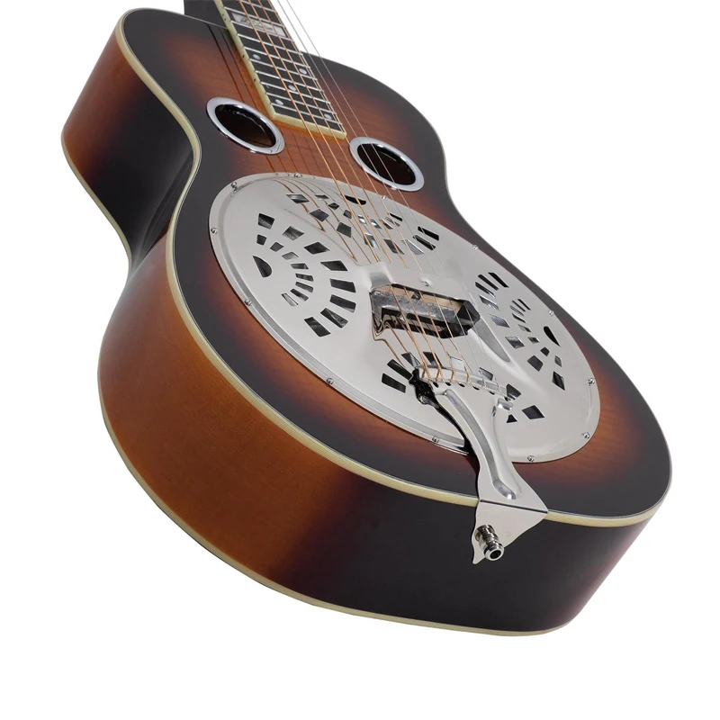 Kinglos brass resonator pedals effects diy  kit used accoustic string electric guitar