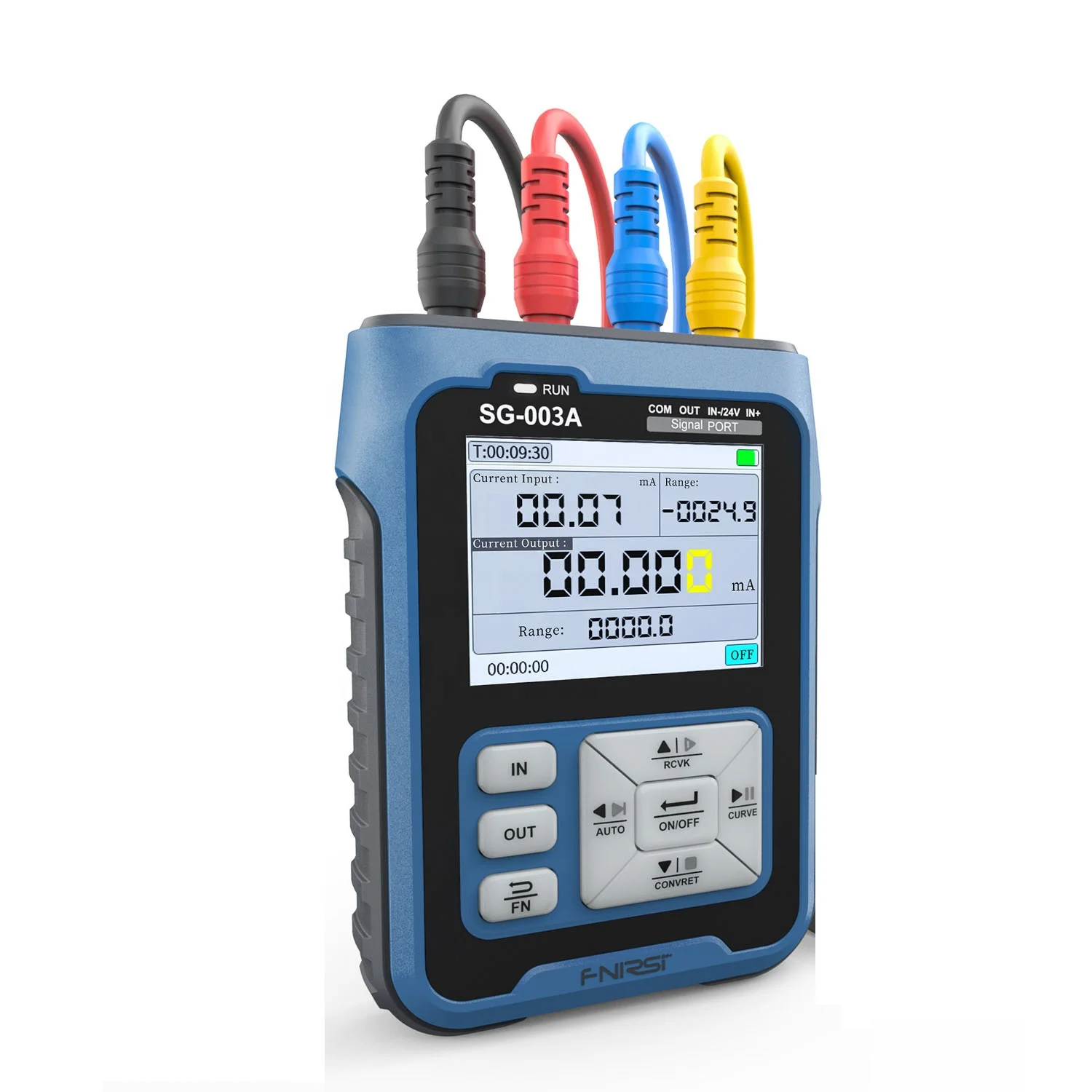 FNIRSI SG-003A 0-10V Adjustable Current Voltage Simulator 4-20mA Signal Generator Sources transmitter calibrator Transmitter