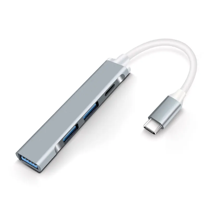 4 In 1 Port Cellphone PC Usbc Ports Type-c To Phone Usb-c Laptop Usb 3.0 Hub Type C Docking Station for Ipad Macbook Mac Tablet