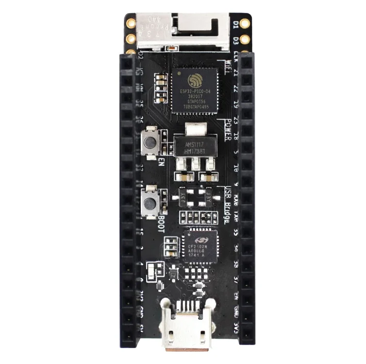 Espressif ESP32-PICO-KIT ESP32-based mini development board   for  flashing and debugging to evaluate ESP32-PICO-D4 SIP module