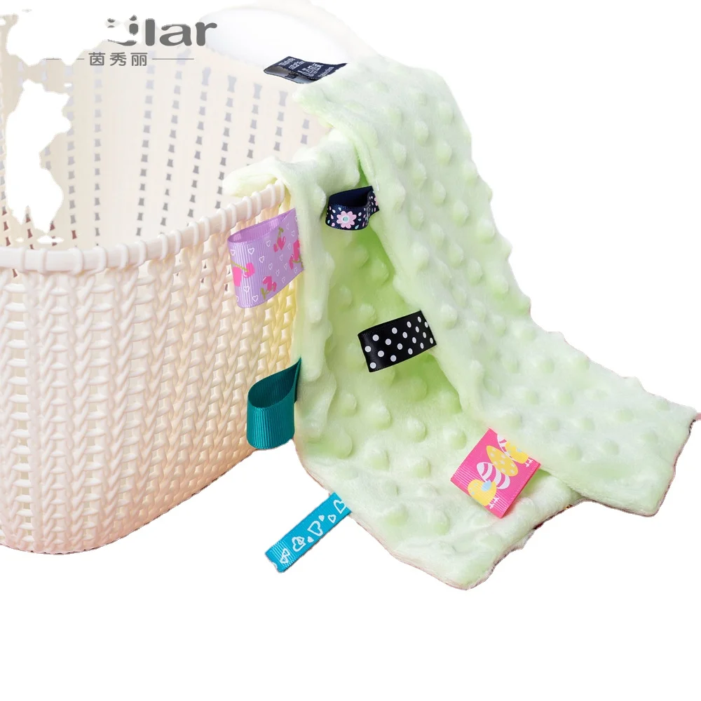 Wholesale Price Newborn Baby Soothing Towels Soild Color