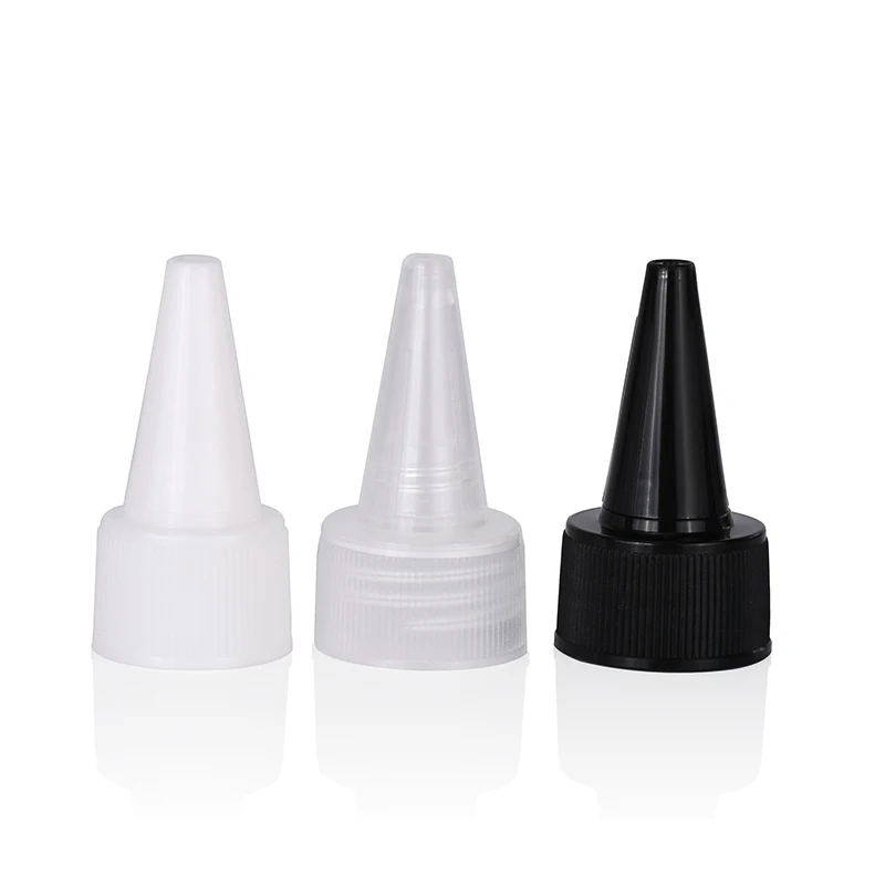 Hair Color Applicator Squeeze Bottle Transparent Oil Bottles for Hair, PET Plastic Refillable Bottles with Twist Top Cap