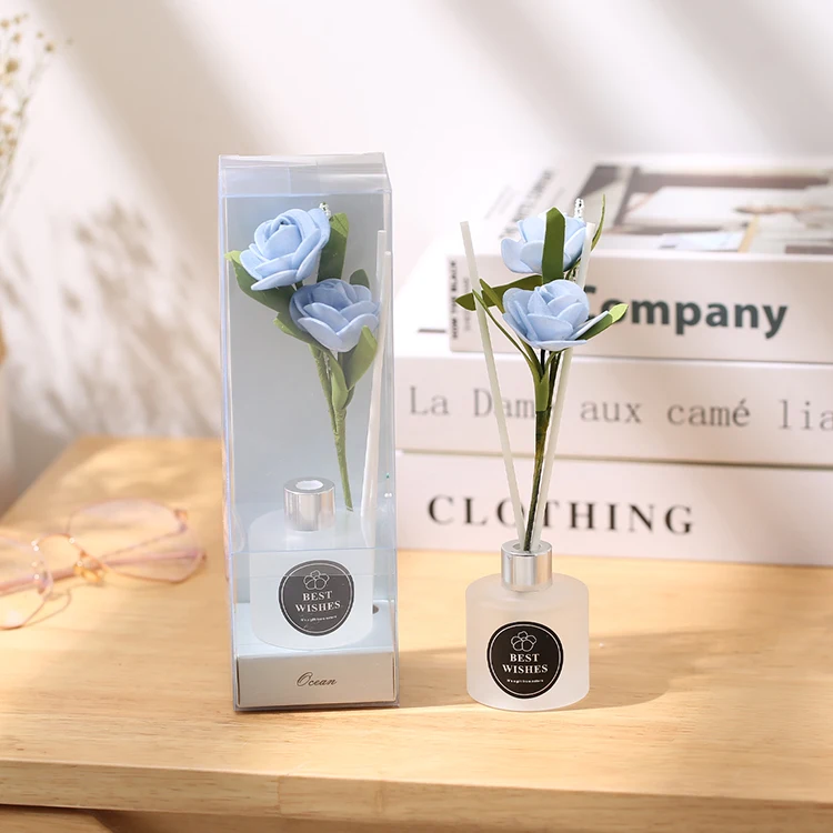 Custom logo air freshener rattan reed diffuser sticks oil reed diffuser manufacturer natural oil reed diffusers set for room