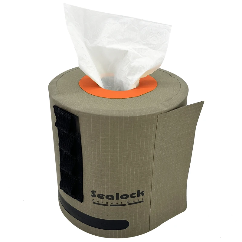 High-quality 500D TPU waterproof box camping hiking climbing running travel barbecue paper towel emergency drying storage