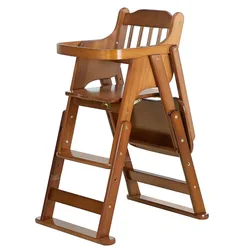 modern cheap wooden baby toddler feeding high chair