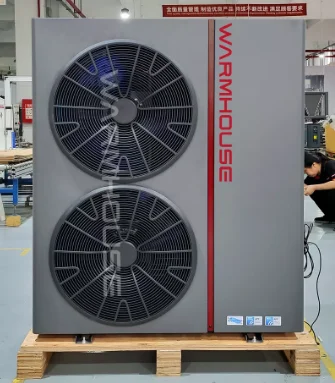 R32 9kw Ultra Cold Climate EVI  Compressor DC Inverter House Heating Cooling Air Source Heat Pump