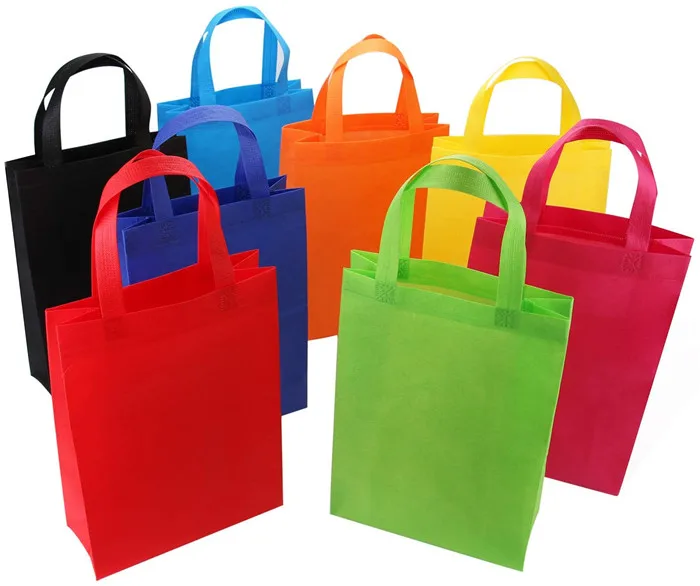 Non-woven Reusable Tote Bags Heavy Duty Polypropylene Gift Tote Book Non Woven Bag