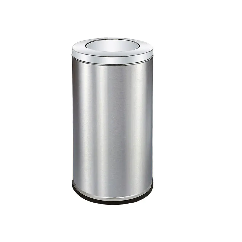 New style storage bucket trash can shape exterior outdoor metal street recycle garbage cans