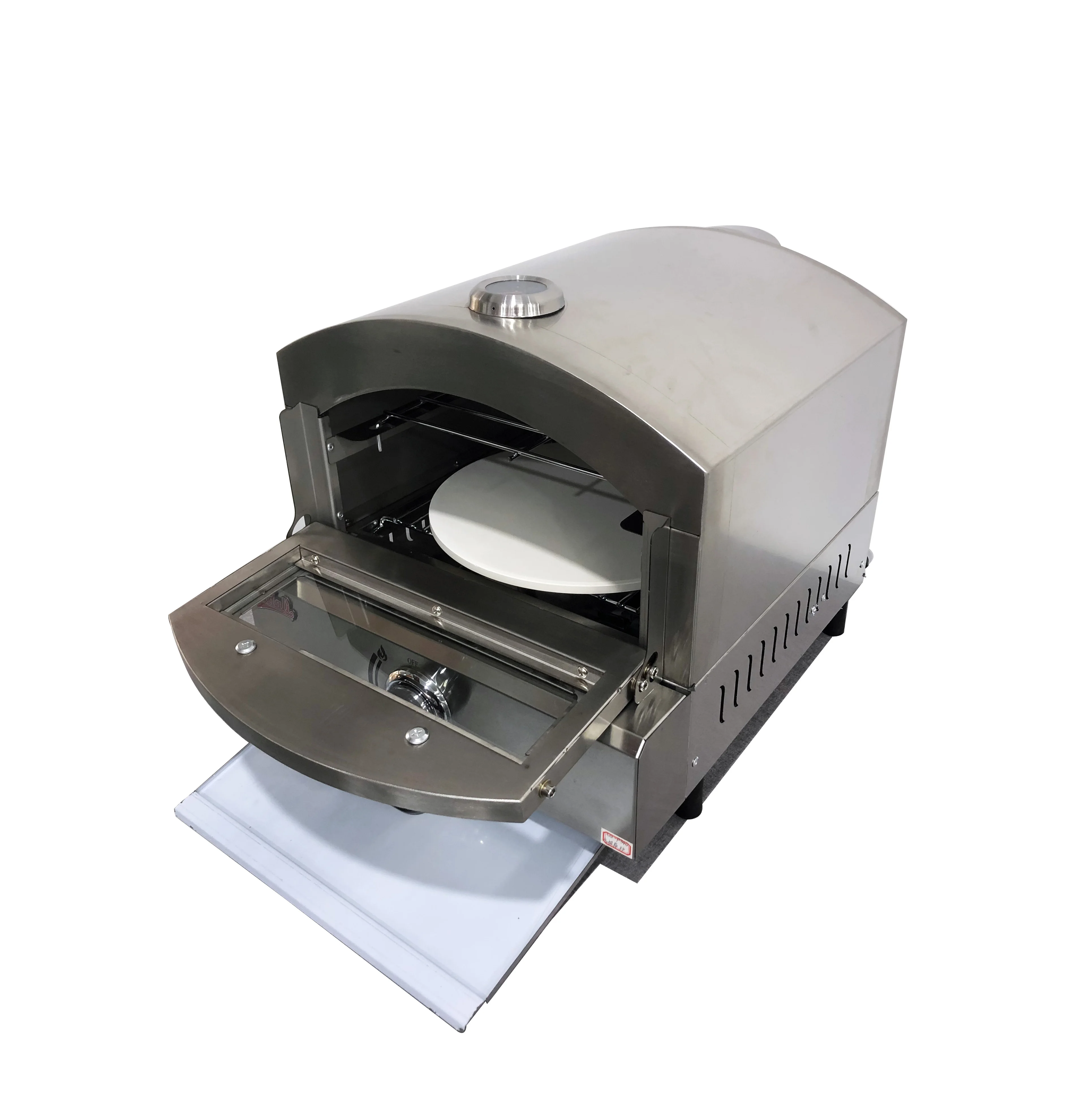 12 inch Outdoor Stainless steel Gas Pizza Oven for home gas Pizza Maker