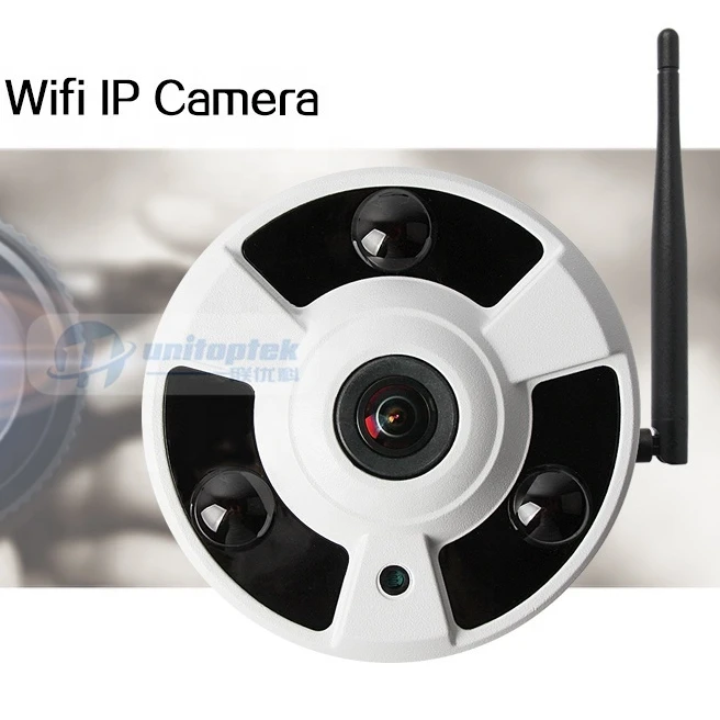 5.0 Megapixel Two-way Audio Fisheye IP Camera POE IR HD Panoramic Fisheye Len POE Security Surveillance System