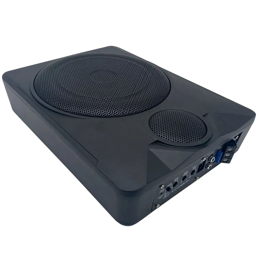 10 Inch Subwoofer Flat Under Seat Sub Woofer Bluetooth With Tweeter Speaker For Car
